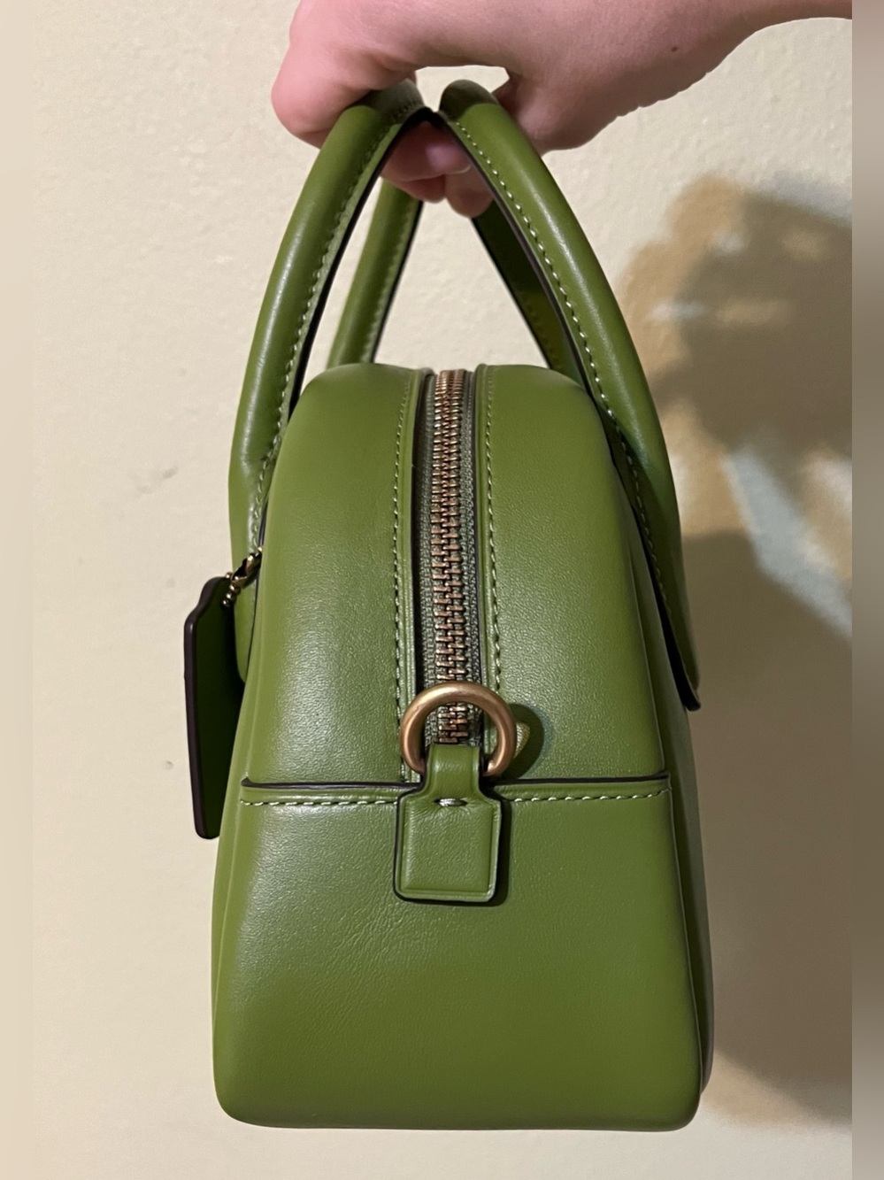 RARE Coach Lime Green Borough Bag! - Picture 4 of 11